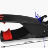 Универсальный автомобильный держатель для телефона, навигатора ЧЕРНЫЙ